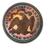 1864 Liberty Seated Dollar Pattern PR-66 PCGS CAC (J-396)