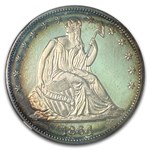 1864 Liberty Seated Half Dollar PF-64 Cameo NGC