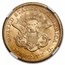 1864-S $20 Liberty Gold Double Eagle AU-55 NGC