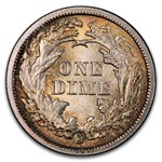 1864-S Liberty Seated Dime MS-66 PCGS CAC
