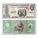 1865 $1.00 Philadelphia, PA VF (Fr#380a) CH#557