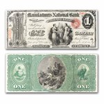1865 $1.00 Philadelphia, PA VF (Fr#380a) CH#557