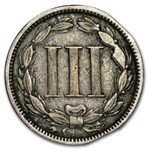 1865-1889 3 Cent Nickels Culls