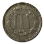 1865-1889 3 Cent Nickels VF