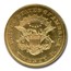 1865 $20 Liberty Gold Double Eagle MS-61 NGC (SS Republic Dt Rim)