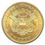 1865 $20 Liberty Gold Double Eagle MS-64 PCGS CAC (SS Republic)