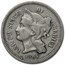 1865 3 Cent Nickel Fine