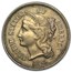 1865 3 Cent Nickel VF