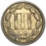1865 3 Cent Nickel VF