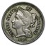 1865 3 Cent Nickel XF