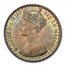 1865 Great Britain Silver Florin Victoria MS-65 NGC