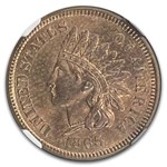 1865 Indian Head Cent MS-65 NGC (Red/Brown)