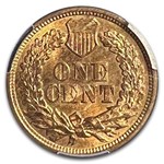 1865 Indian Head Cent MS-65 PCGS (Red/Brown, Fancy 5)