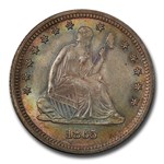 1865 Liberty Seated Quarter MS-66 PCGS