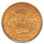 1865-S $20 Liberty Gold Double Eagle XF-45 PCGS
