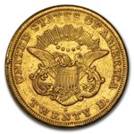 1865-S $20 Liberty Gold Double Eagle XF