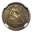 1865-S Liberty Seated Half Dime MS-62 NGC