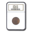 1865 Two Cent Piece MS-66 NGC (Red/Brown)