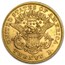 1866-1876 $20 Liberty Gold Double Eagle Type 2 AU
