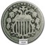 1866-1883 Shield Nickel Avg Circ