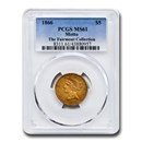 1866 $5 Liberty Gold Half Eagle MS-61 PCGS (Motto)