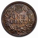 1866 Indian Head Cent AU Details