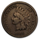 1866 Indian Head Cent Fine