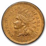 1866 Indian Head Cent MS-64 PCGS (Red/Brown)