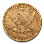 1866-S $10 Liberty Gold Eagle VF-35 PCGS (Motto)