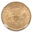 1866-S $20 Liberty Gold Double Eagle AU-50 NGC (Motto)
