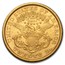 1866-S $20 Liberty Gold Double Eagle AU