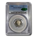 1866 Three Cent Nickel PR-65 Cameo PCGS CAC