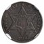 1866 Three Cent Silver VF-30 NGC