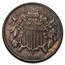 1866 Two Cent Piece AU