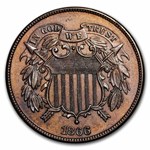 1866 Two Cent Piece BU