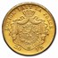 1867-1882 Belgium Gold 20 Francs Leopold II Avg Circ