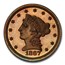 1867 $2.50 Liberty Quarter Eagle Pat. PR-66 PCGS CAC (BN, J-595)