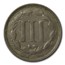 1867 3 Cent Nickel VF