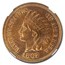 1867 Indian Head Cent MS-65 NGC CAC (Brown)