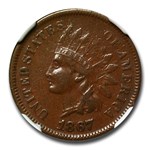 1867 Indian Head Cent VF-35 NGC