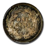 1867 Liberty Seated Dime MS-66+ PCGS CAC