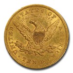 1867-S $10 Liberty Gold Eagle AU-55+ PCGS