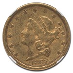 1867-S $20 Liberty Gold Double Eagle XF-45 NGC