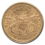 1867-S $20 Liberty Gold Double Eagle XF-45 PCGS