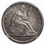1867-S Liberty Seated Half Dollar AU-55 NGC
