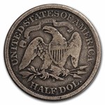 1867-S Liberty Seated Half Dollar VG