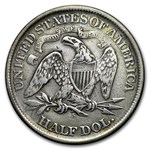 1867-S Liberty Seated Half Dollar XF