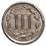 1867 Three Cent Nickel MS-64 PCGS