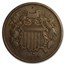 1867 Two Cent Piece VG