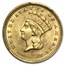 1868 $1 Indian Head Gold Type 3 MS-62 PCGS